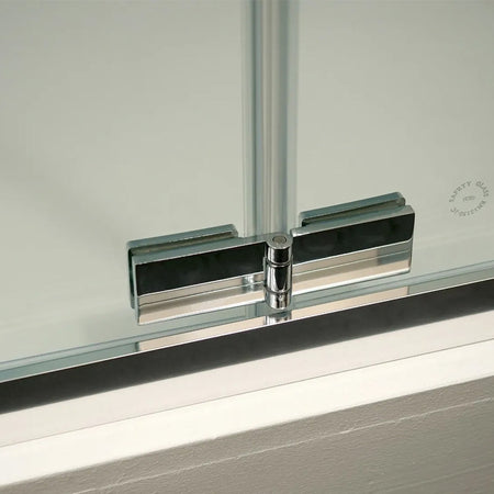 Coram Showers GB5 Bi-Fold Shower Door (5 sizes, Chrome) - Brand New Bathrooms