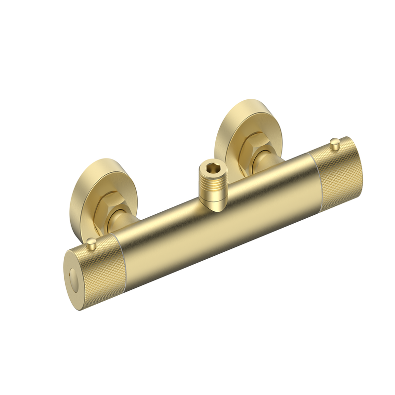 Tailored Bathrooms Menai Round Knurled Shower Valve Handle (1 pair, 5 colours) - Brand New Bathrooms