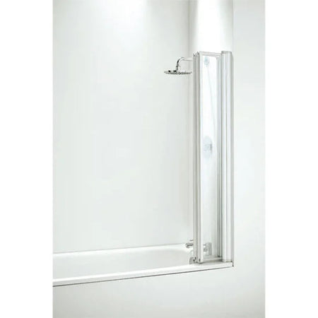 Coram Showers Folding 4 Panel Bath Screen (1 size, Chrome) - Brand New Bathrooms