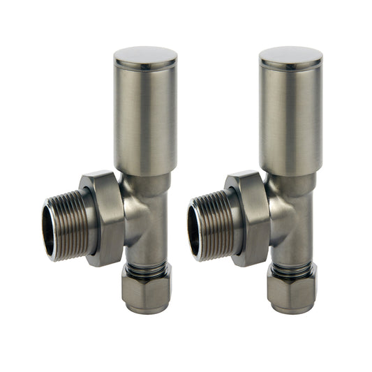 Tailored Bathrooms Modern Towel Rail Valves (3 styles, Gunmetal)