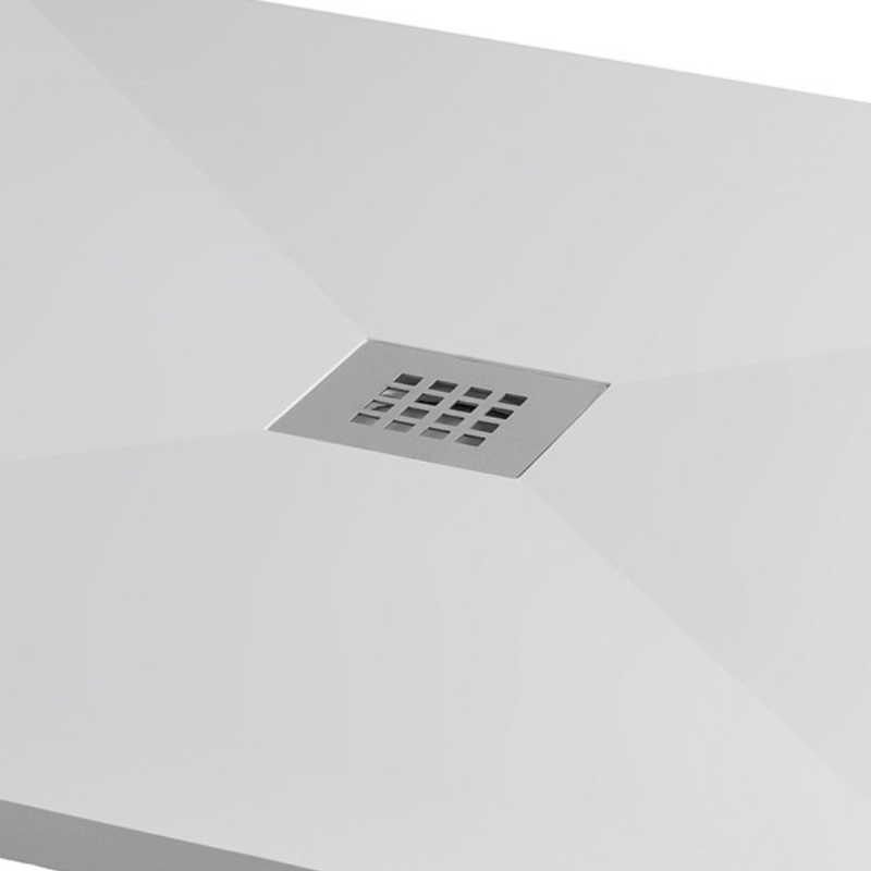 MX Silhouette Flat Top Rectangle Ultra Low Profile Shower Tray (9 sizes) (Anti-Slip options available) - Brand New Bathrooms