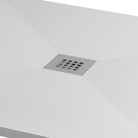 MX Silhouette Flat Top Rectangle Ultra Low Profile Shower Tray (9 sizes) (Anti-Slip options available) - Brand New Bathrooms
