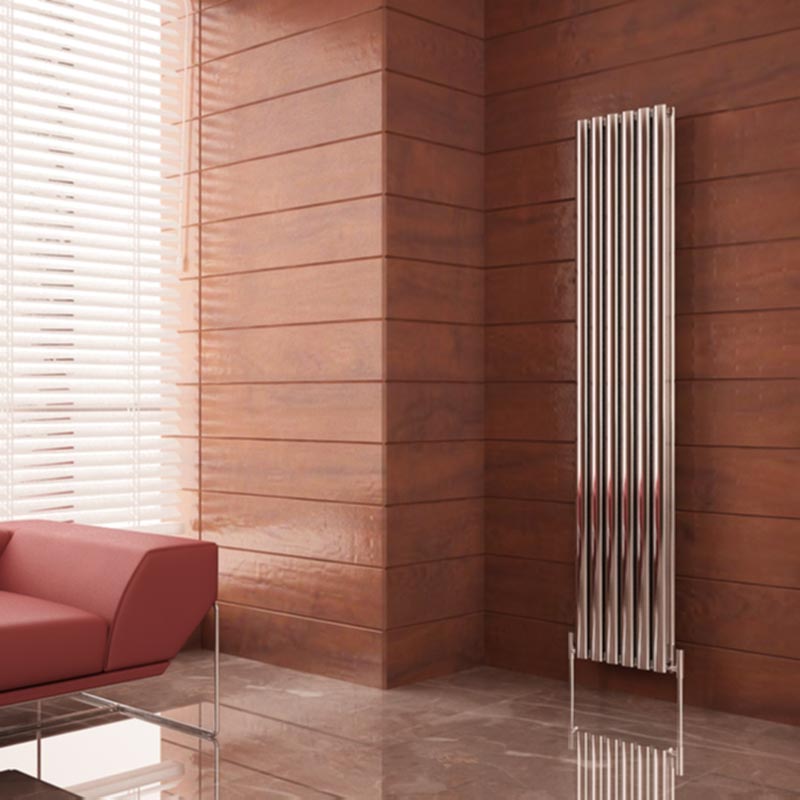 Carisa Tallis Double Aluminium Radiator (5 sizes, 4 colours) - Brand New Bathrooms