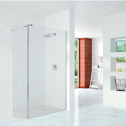 Merlyn 8 & 10 Series | Wetroom | Swivel Panel (Chrome)