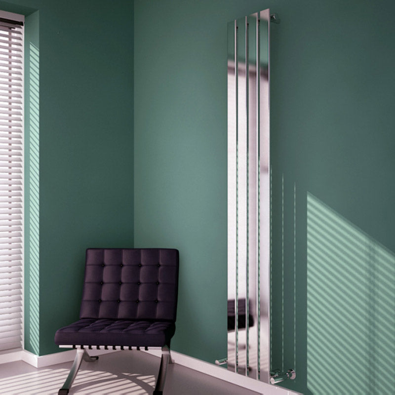 Carisa Anika Chrome Designer Radiator (4 sizes, Chrome) - Brand New Bathrooms