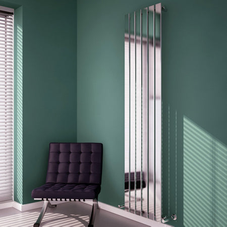 Carisa Anika Chrome Designer Radiator (4 sizes, Chrome) - Brand New Bathrooms