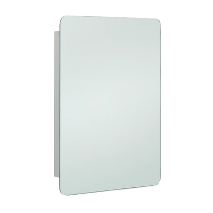 RAK Ceramics Uno Stainless Steel Single Cabinet with Mirrored Door (1 size, Mirror) - Brand New Bathrooms