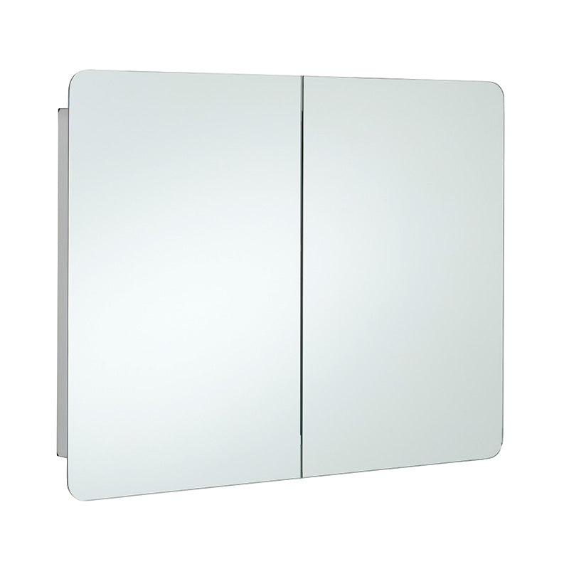 RAK Ceramics Duo Stainless Steel Double Cabinet with Mirrored Doors (1 size, Mirror) - Brand New Bathrooms