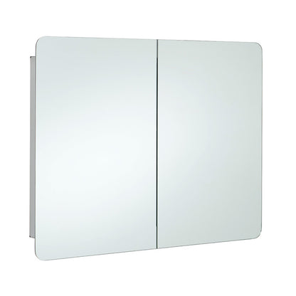RAK Ceramics Duo Stainless Steel Double Cabinet with Mirrored Doors (1 size, Mirror) - Brand New Bathrooms