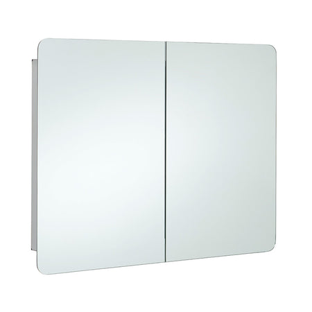 RAK Ceramics Duo Stainless Steel Double Cabinet with Mirrored Doors (1 size, Mirror) - Brand New Bathrooms