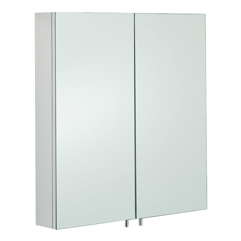 RAK Ceramics Delta Stainless Steel Double Cabinet with Mirrored Doors (1 size, Mirror) - Brand New Bathrooms