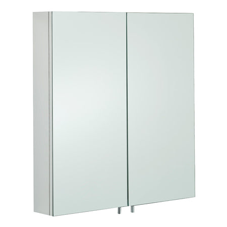 RAK Ceramics Delta Stainless Steel Double Cabinet with Mirrored Doors (1 size, Mirror) - Brand New Bathrooms