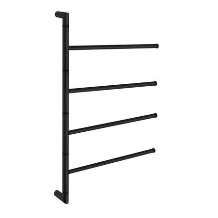 Smedbo Outline Lite Stainless Steel Wall Mounted Towel Bar with 4 Swivel Arms (2 colours) - Brand New Bathrooms
