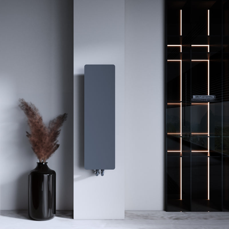 Carisa Croydon Flat Mild Steel Radiator (4 sizes, 3 colours) - Brand New Bathrooms