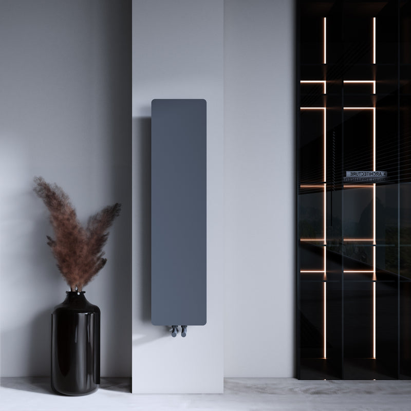 Carisa Croydon Flat Mild Steel Radiator (4 sizes, 3 colours) - Brand New Bathrooms