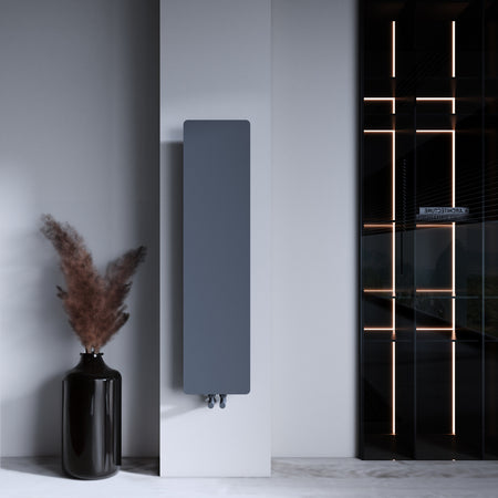 Carisa Croydon Flat Mild Steel Radiator (4 sizes, 3 colours) - Brand New Bathrooms
