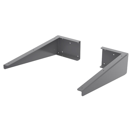 Nuie Shelf Support Bracket (1 size, Dark Grey) - Brand New Bathrooms