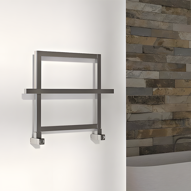 Carisa Ajax Aluminium Steel Towel Radiator (1 size, 2 styles, 3 colours)