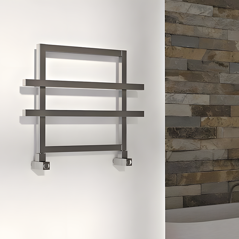 Carisa Ajax Aluminium Steel Towel Radiator (1 size, 2 styles, 3 colours)