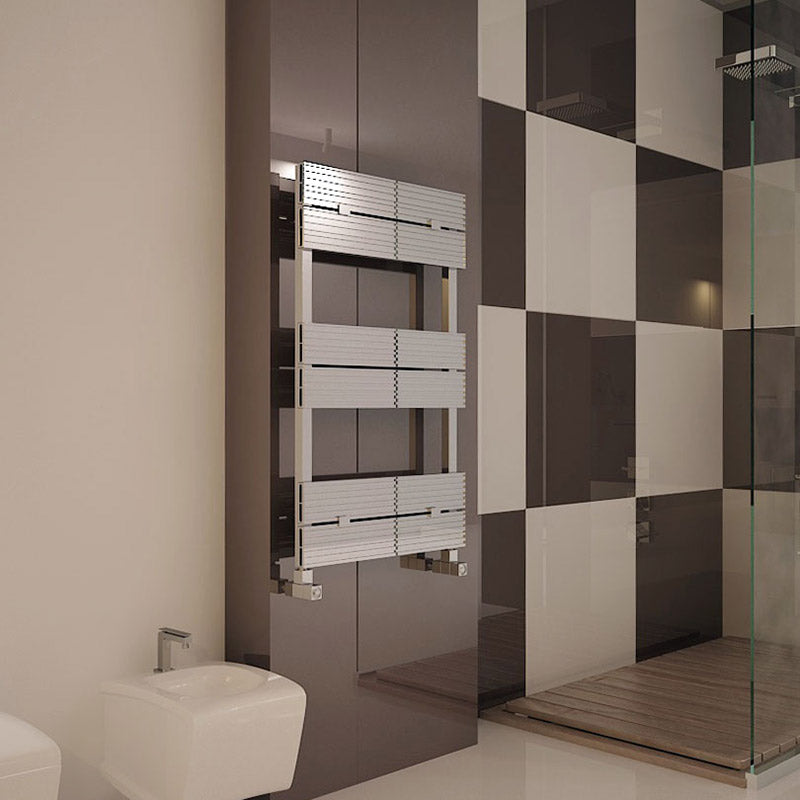 Carisa Monza Bath Designer Towel Rail (2 sizes, Polished Anodized) - Brand New Bathrooms