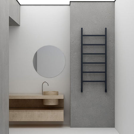 Carisa Maya Aluminium Towel Radiator (4 sizes, 2 colours) - Brand New Bathrooms