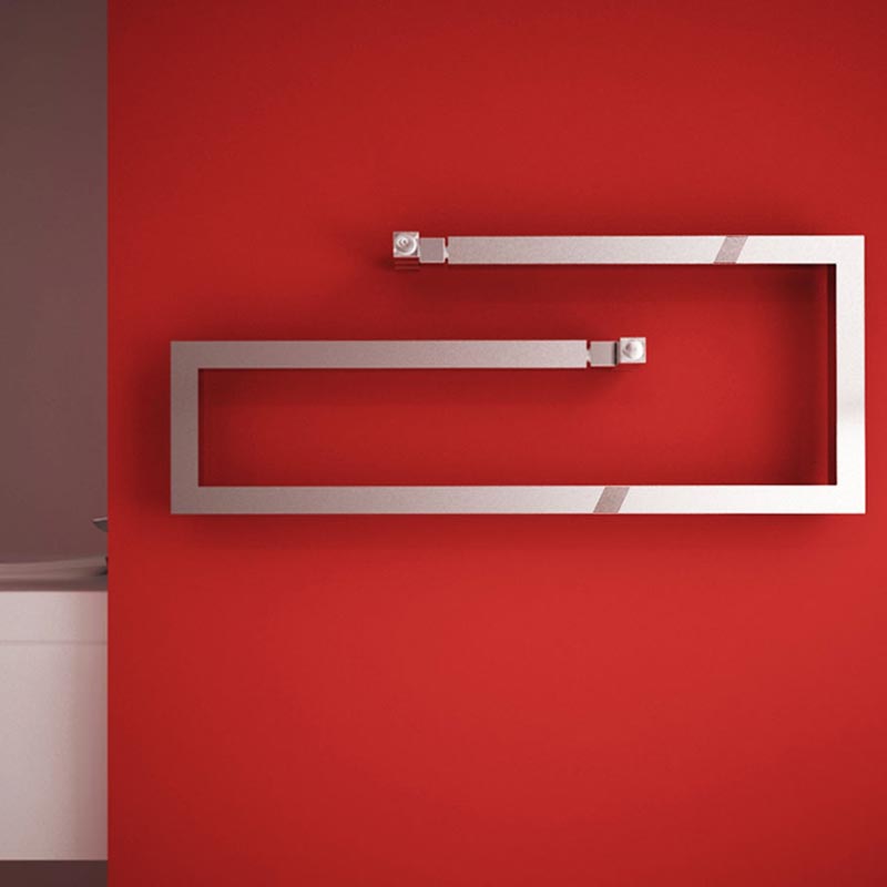 Carisa Klips Stainless Steel Towel Radiator (1 size, Mirror Polished) - Brand New Bathrooms