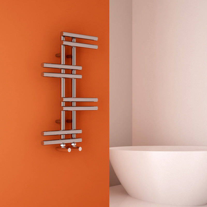 Carisa Antara Designer Towel Rail (2 sizes, Chrome) - Brand New Bathrooms