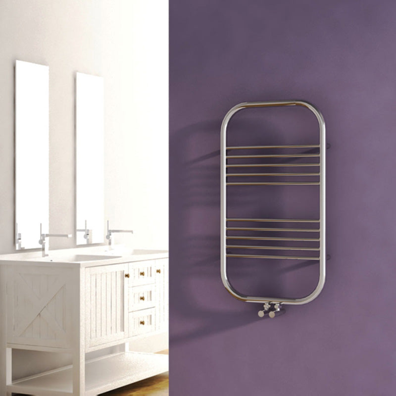 Carisa Electra Chrome Designer Towel Rail (3 sizes, Chrome) - Brand New Bathrooms
