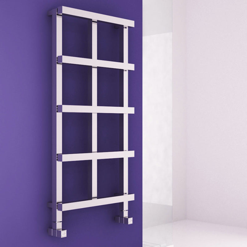 Carisa Rita Chrome Towel Rail (1 size, Chrome) - Brand New Bathrooms