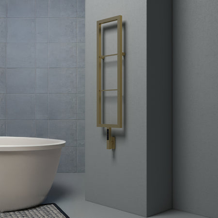 Carisa Vero Stainless Steel Electric Radiator (1 size, 3 colours) - Brand New Bathrooms