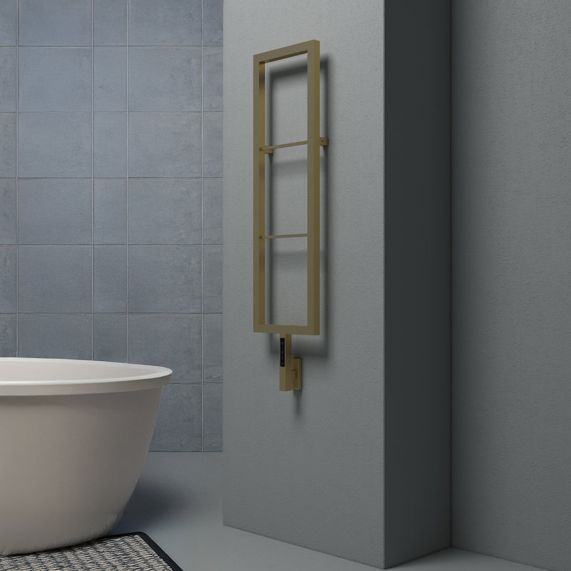 Carisa Vero Stainless Steel Electric Radiator (1 size, 3 colours) - Brand New Bathrooms