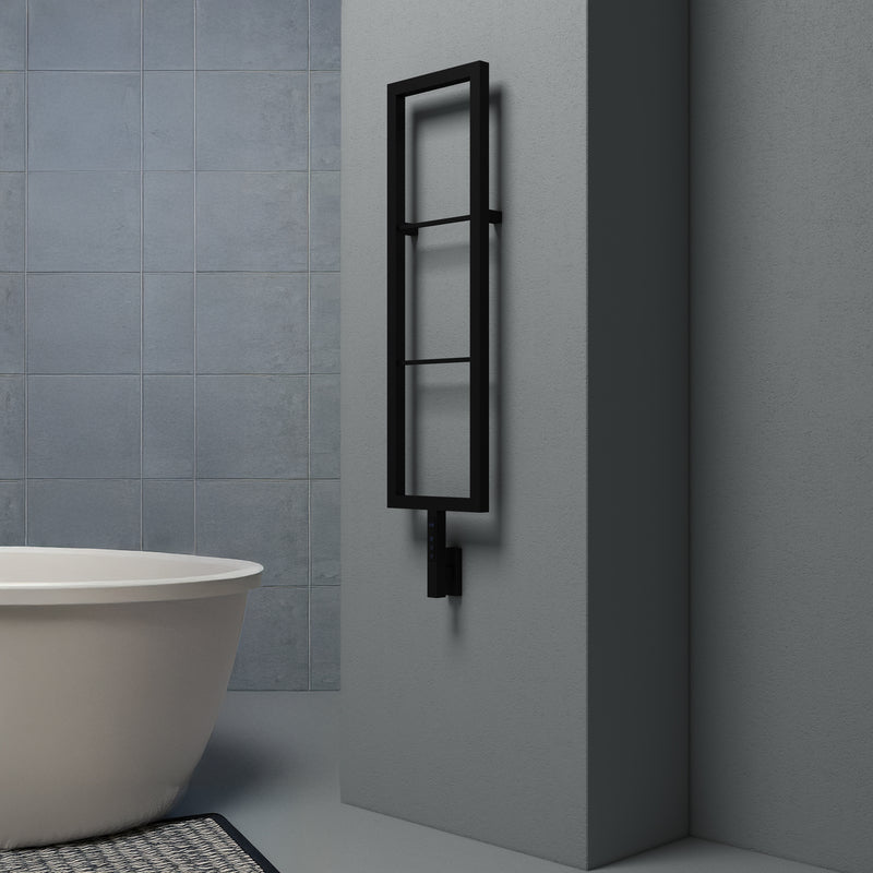 Carisa Vero Stainless Steel Electric Radiator (1 size, 3 colours) - Brand New Bathrooms