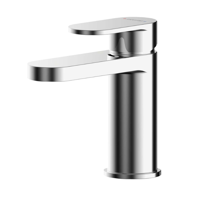 Nuie Binsey Mono Basin Mixer With Push Button Waste (Chrome) - Brand New Bathrooms