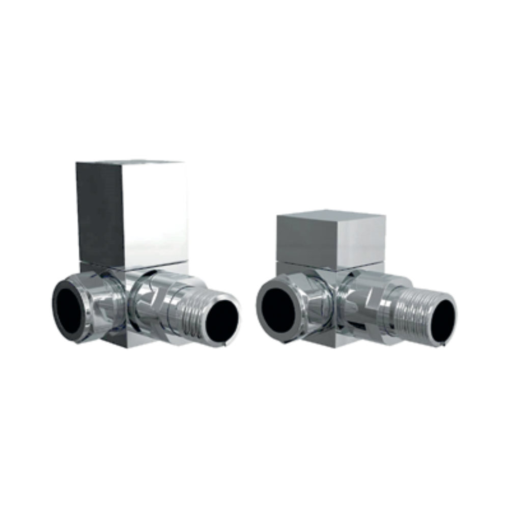 Carisa Minimalist Corner Double Angled Valves (1 size, 4 colours)