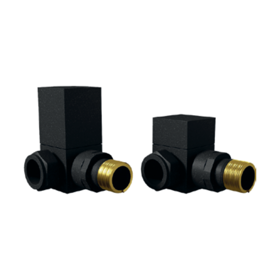Carisa Minimalist Corner Double Angled Valves (1 size, 4 colours)