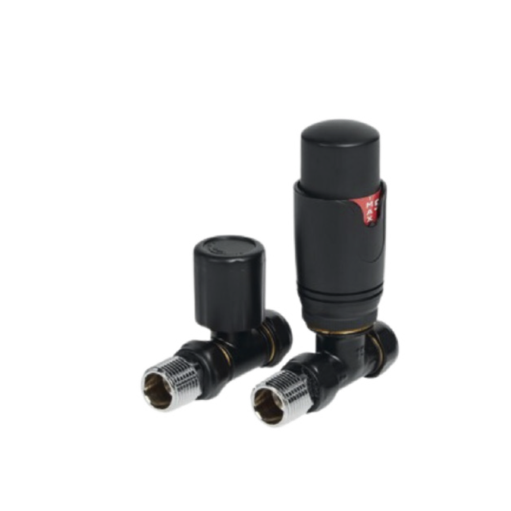 Carisa Thermostatic Straight Valves (1 size, 5 colours)