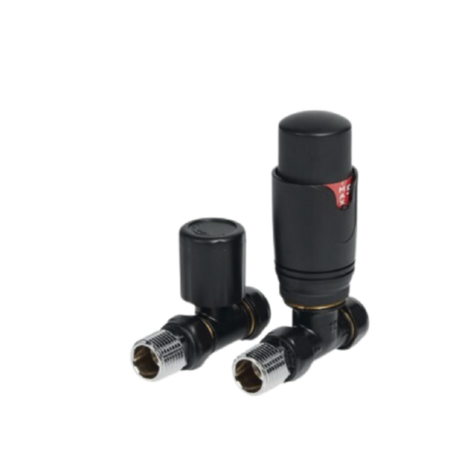 Carisa Thermostatic Straight Valves (1 size, 5 colours)