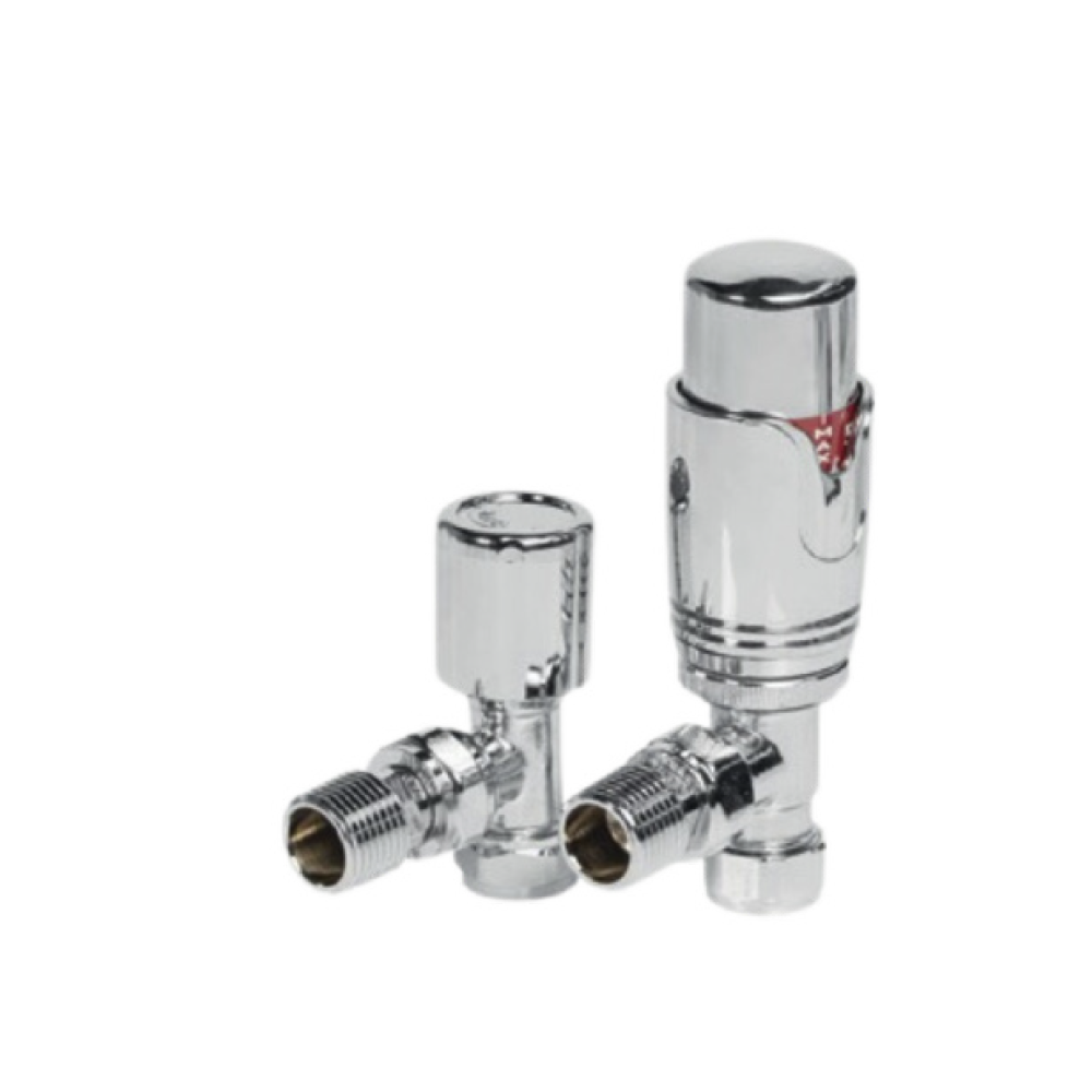 Carisa Thermostatic Angled Valves (1 size, 5 colours)