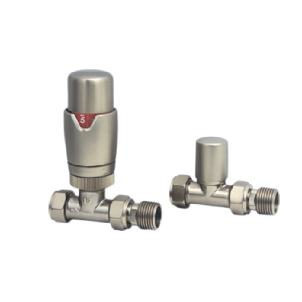 Carisa Thermostatic Straight Valves (1 size, 5 colours)