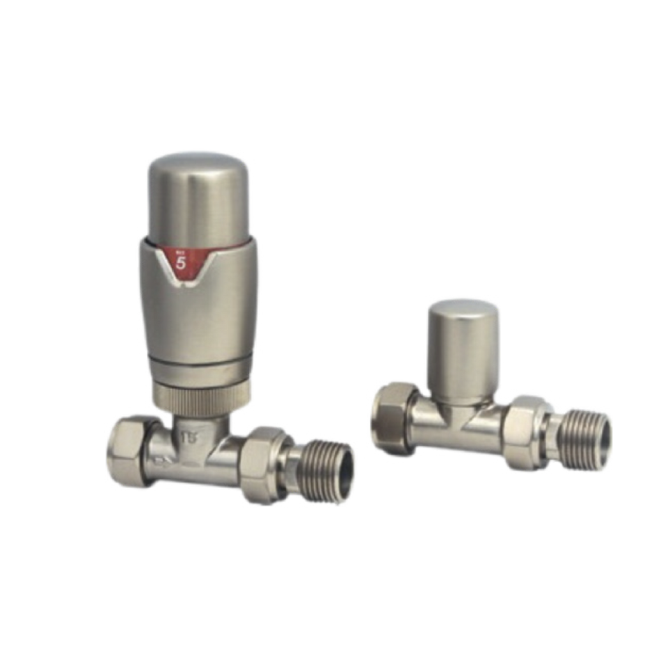 Carisa Thermostatic Straight Valves (1 size, 5 colours)