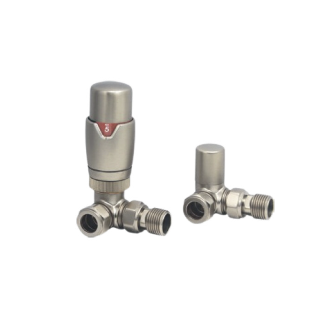 Carisa Thermostatic Corner Double Angled Valves (1 size, 5 colours)