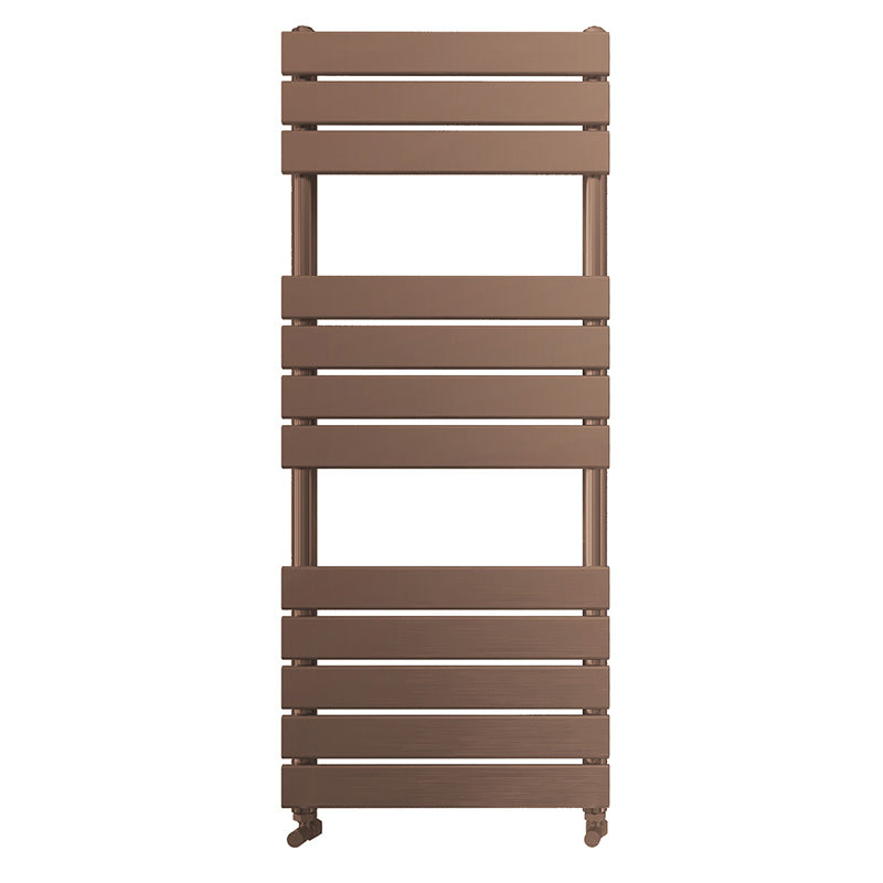 Tailored Bathrooms Queenstown Designer Towel Radiator (1 size, Brushed Bronze) - Brand New Bathrooms