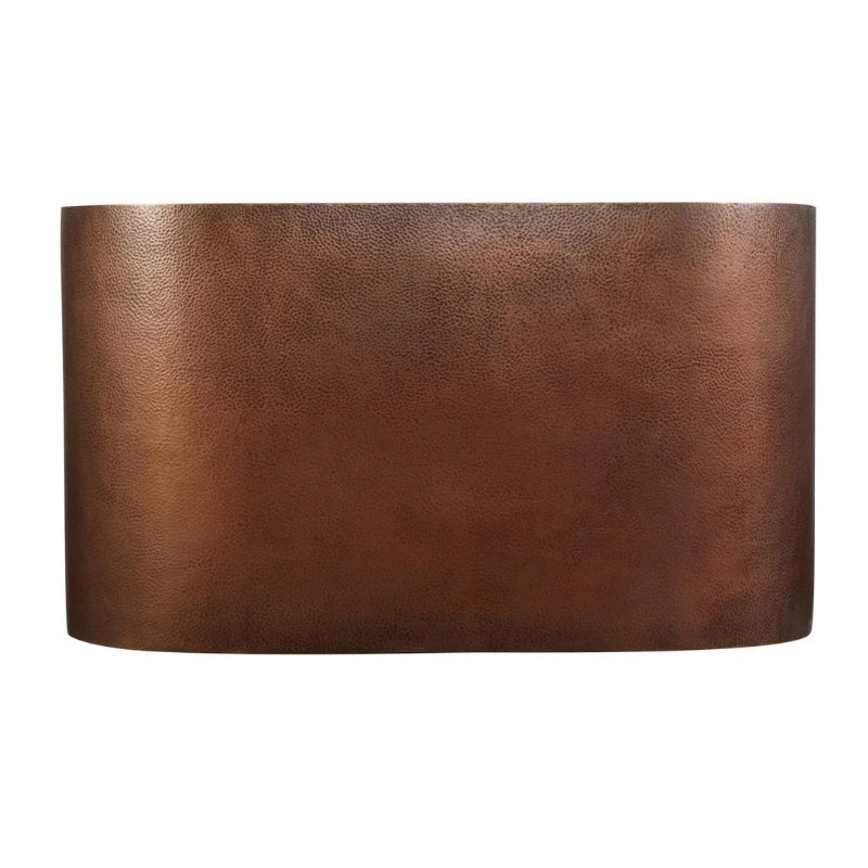 Coppersmith Creations Double Wall Antique Hammered  Bathtub (1 size, Antique Copper) - Brand New Bathrooms