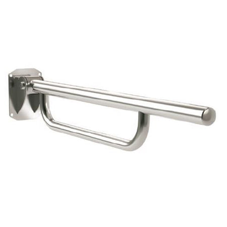 Bathex Friction Hinged Support Rail with Towel Rail (1 size, 2 colours) - Brand New Bathrooms