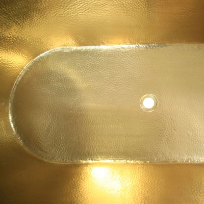 Coppersmith Creations Hammered Cascading Base Bathtub (1 size, Brass) - Brand New Bathrooms