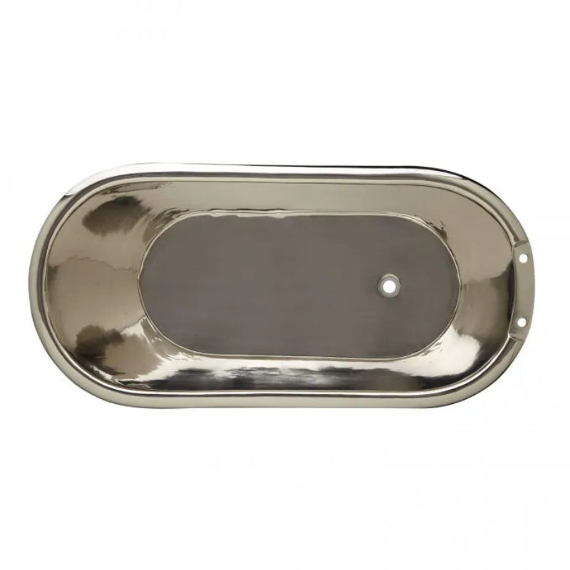 Coppersmith Creations Smooth Copper Nickel Clawfoot Tub (1 size, Antique Copper Patina) - Brand New Bathrooms