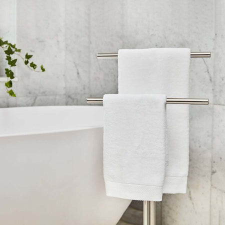 Smedbo Outline Towel Rail Double 'T' (2 colours) - Brand New Bathrooms