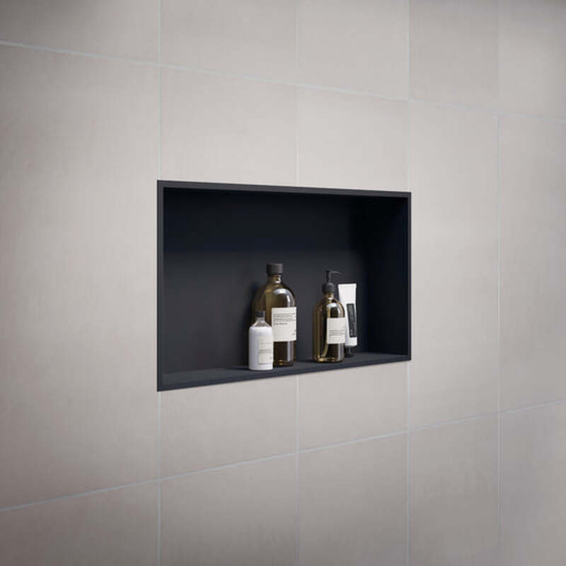 Smedbo Sideline Shower Wall Niche (2 sizes, 2 colours) - Brand New Bathrooms