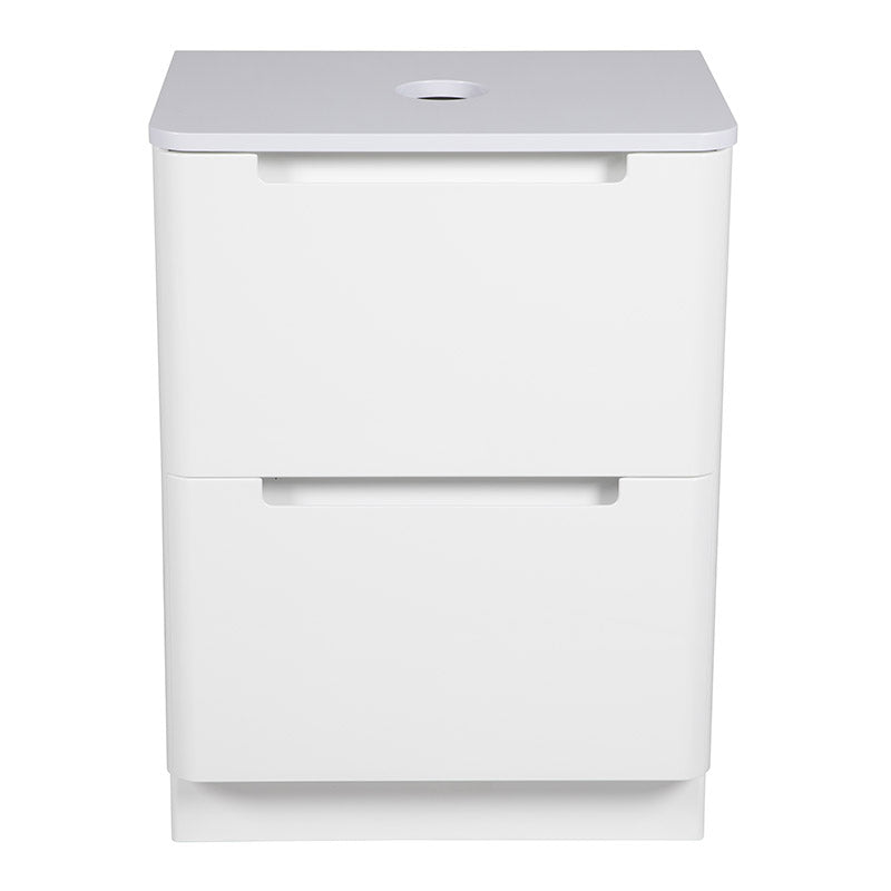 Tailored Bathrooms 600mm Monza PVC Counter Top (1 size, 2 colours) - Brand New Bathrooms