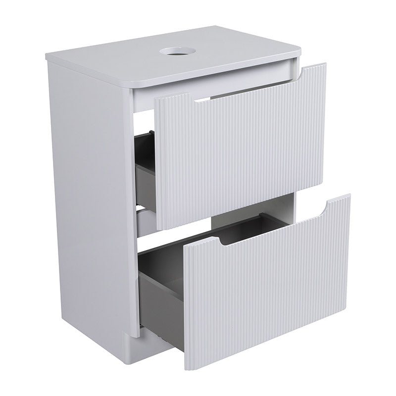 Tailored Bathrooms 600mm Monza PVC Counter Top (1 size, 2 colours) - Brand New Bathrooms